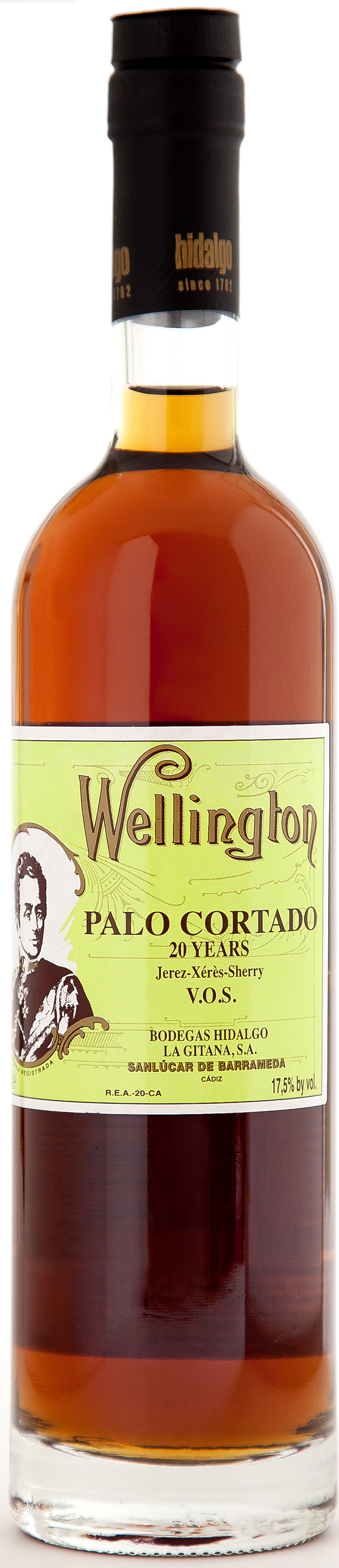 Bild von der Weinflasche Palo Cortado Wellington V.O.S.
