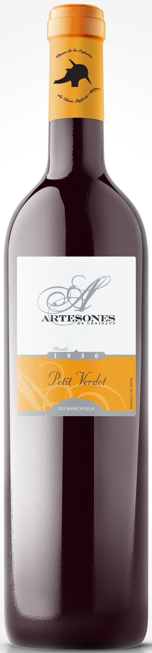 Bild von der Weinflasche Artesones Petit Verdot