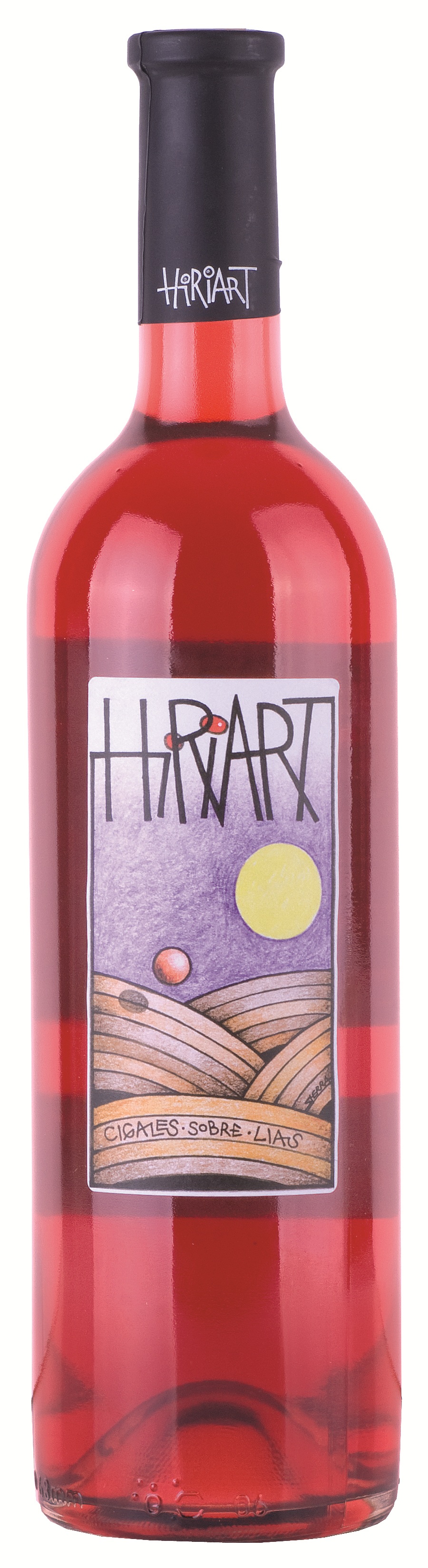Imagen de la botella de Vino Hiriart Rosado Fermentado en Barrica