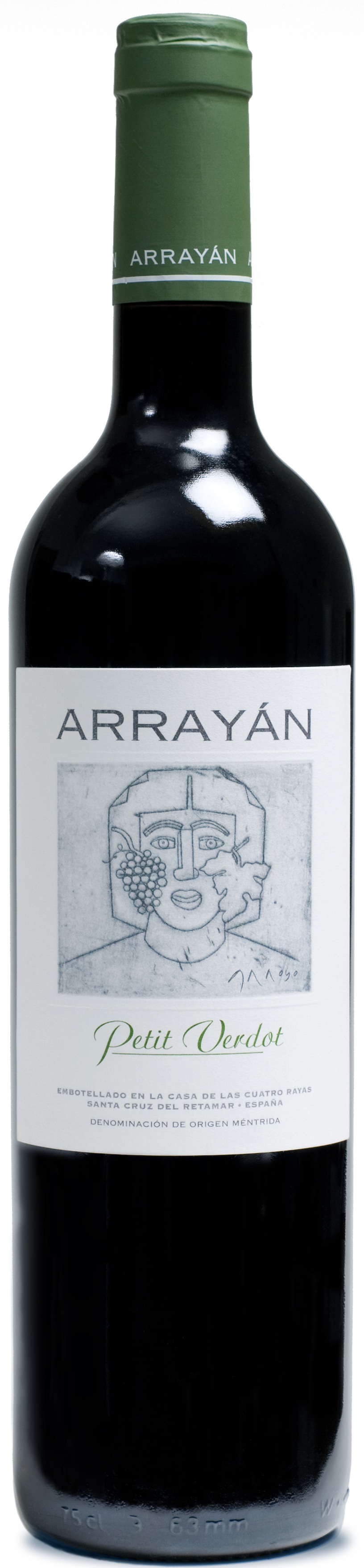 Image of Wine bottle Arrayán Petit Verdot