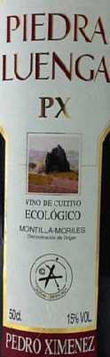 Logo del vino Piedra Luenga Bio PX