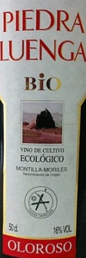 Image of Wine bottle Piedra Luenga Bio Oloroso