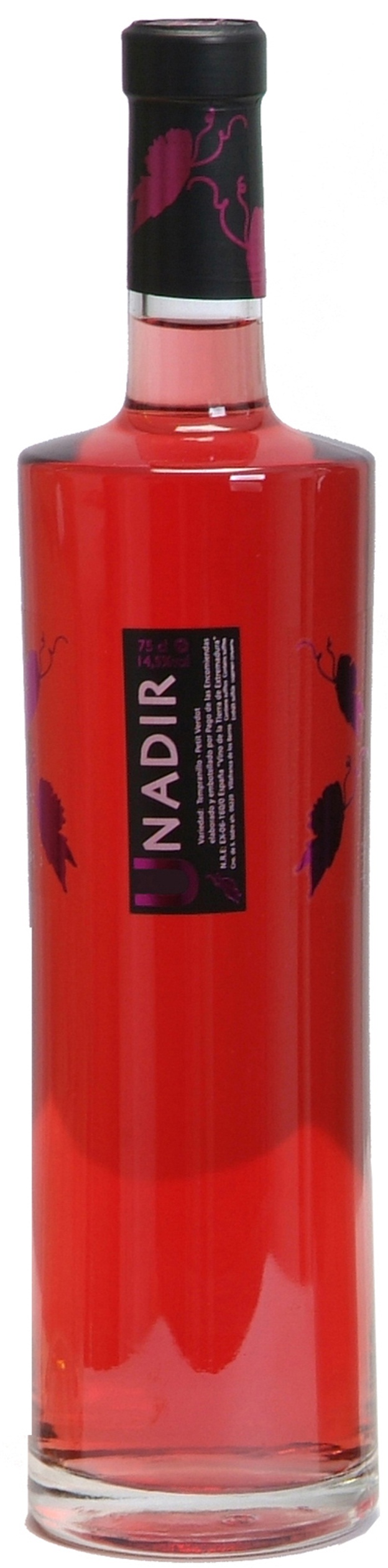 Imagen de la botella de Vino Unadir Rosado