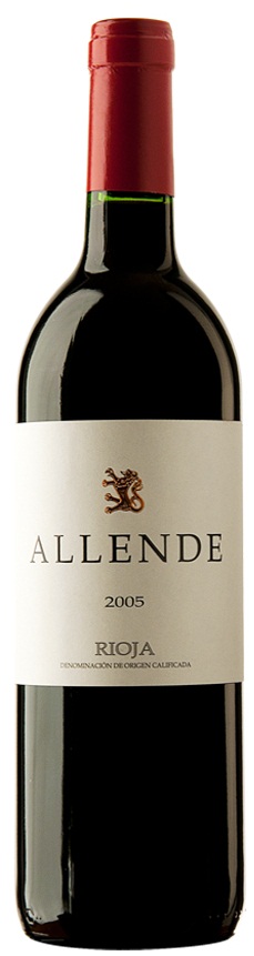 Bild von der Weinflasche Allende Tinto
