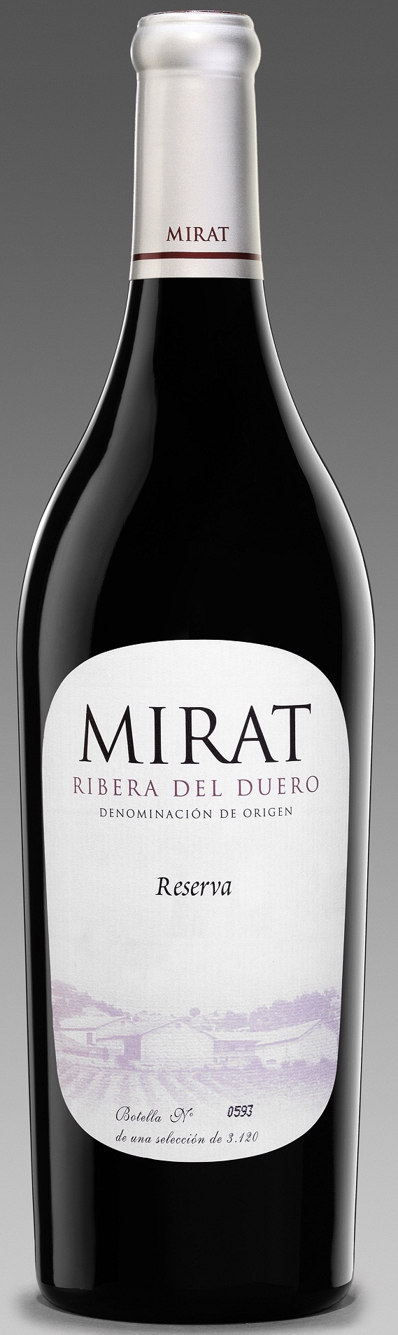 Imagen de la botella de Vino Mirat 2003 Reserva