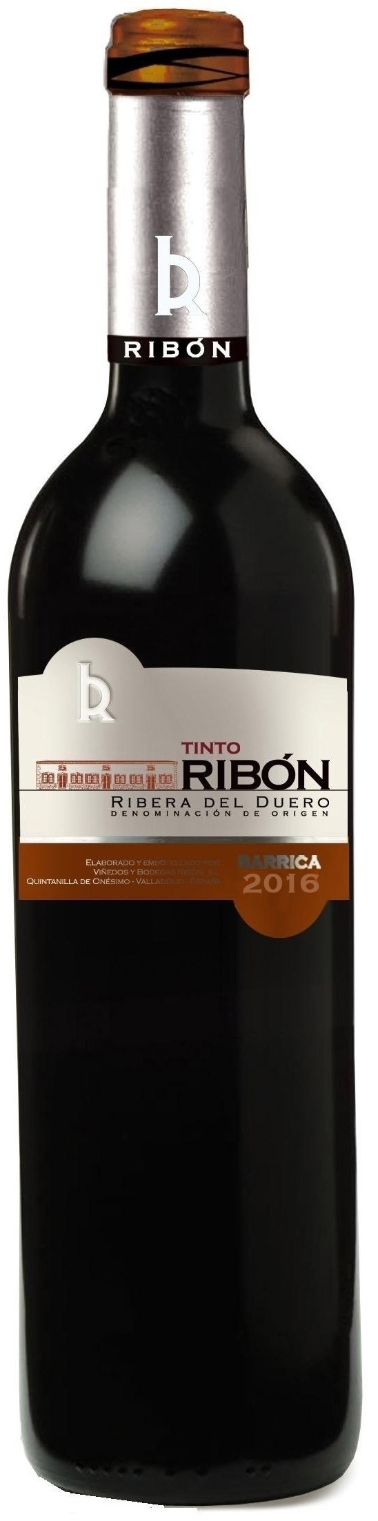 Logo del vino Tinto Ribón Barrica