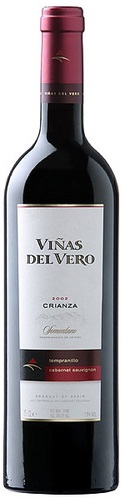 Bild von der Weinflasche Viñas del Vero Crianza 