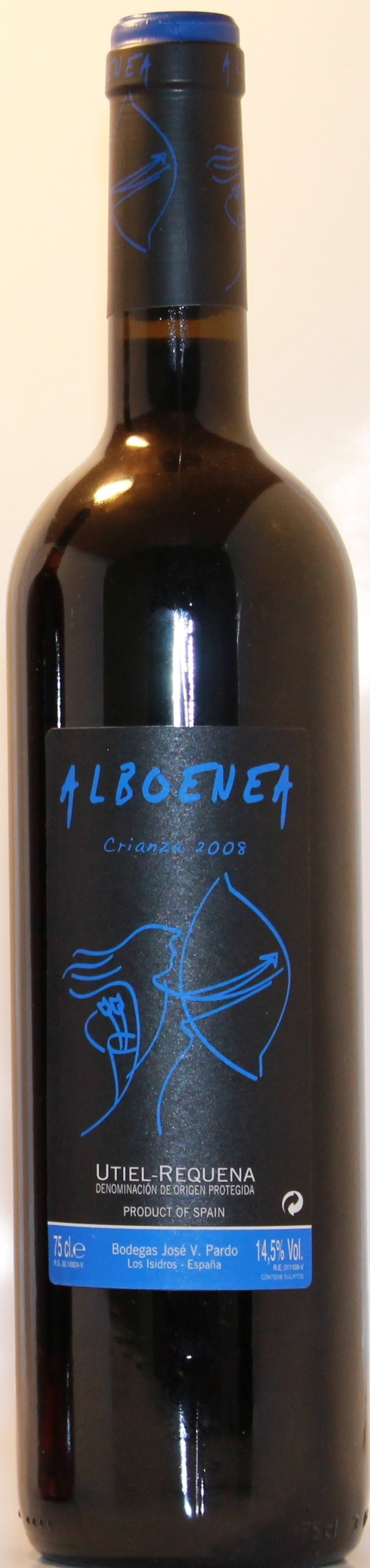 Imagen de la botella de Vino Alboenea