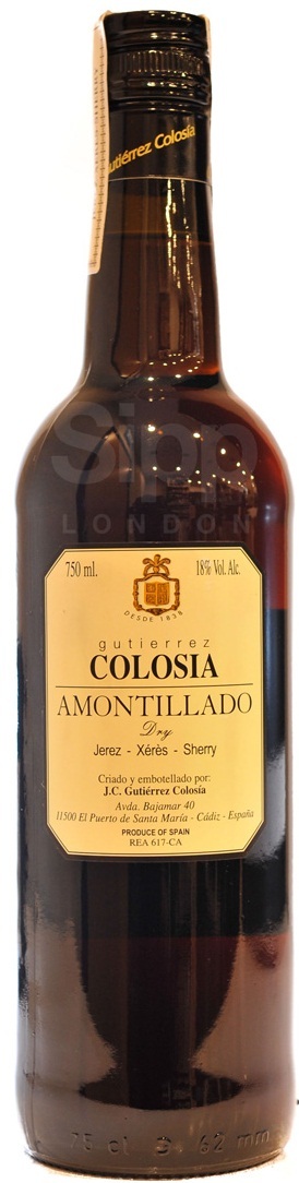 Image of Wine bottle Colosía Amontillado