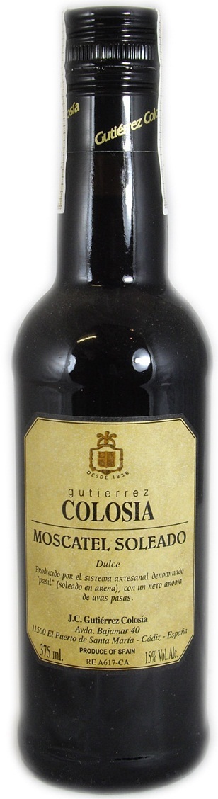 Image of Wine bottle Colosía Moscatel Soleado