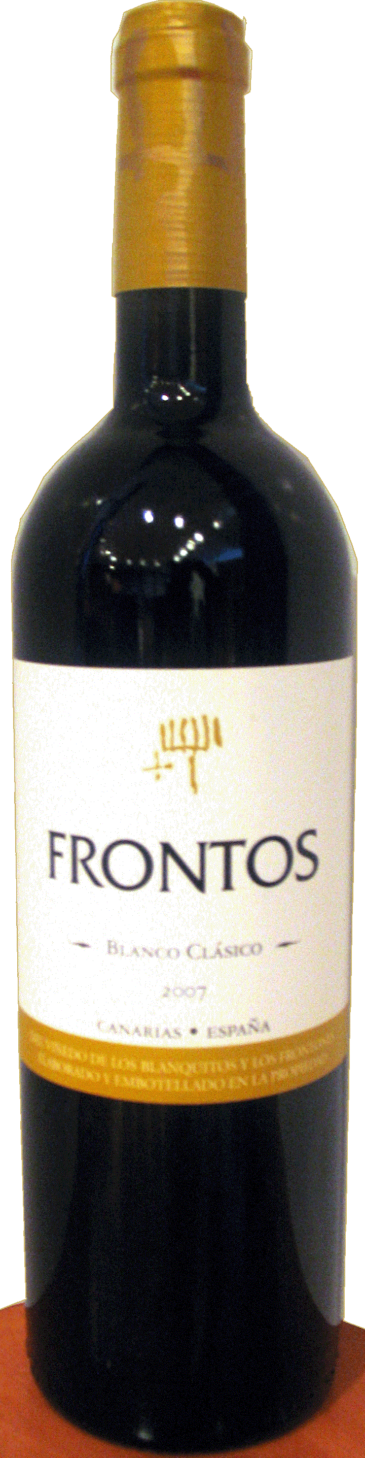 Imagen de la botella de Vino Tierra de Frontos Blanco Clásico