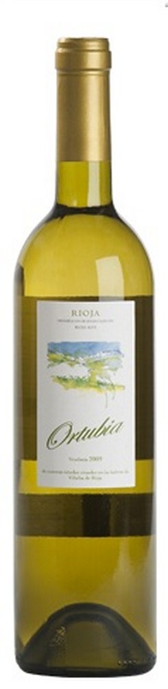 Imagen de la botella de Vino Ortubia Blanco