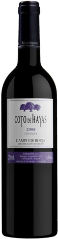 Bild von der Weinflasche Coto de Hayas Crianza 2008