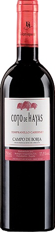 Imagen de la botella de Vino Coto de Hayas Tempranillo Cabernet