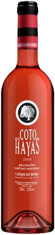 Imagen de la botella de Vino Coto de Hayas Rosado 2009