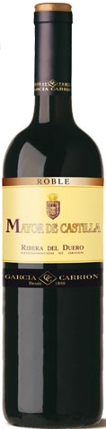 Bild von der Weinflasche Mayor de Castilla Roble
