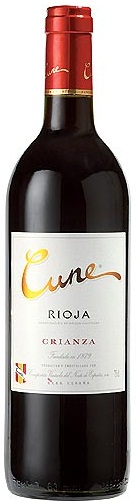 Imagen de la botella de Vino Cune Crianza