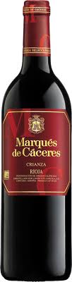 Imagen de la botella de Vino Marqués de Cáceres Crianza 2008