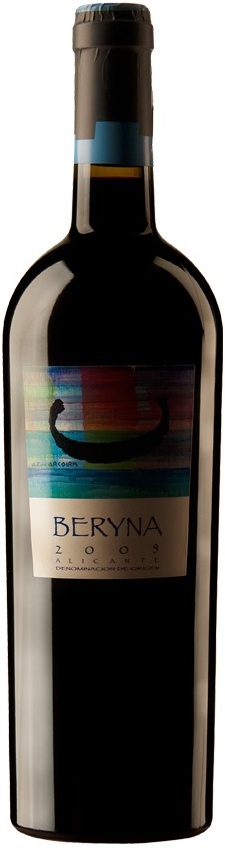 Bild von der Weinflasche Beryna 2009 10º Aniversario