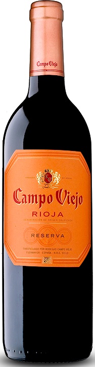 Bild von der Weinflasche Campo Viejo Reserva