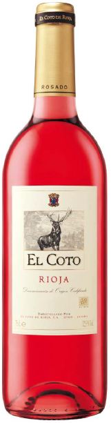 Bild von der Weinflasche El Coto Rosado 2011