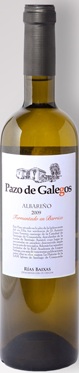 Imagen de la botella de Vino Pazo de Galegos Albariño Fermentado en Barrica