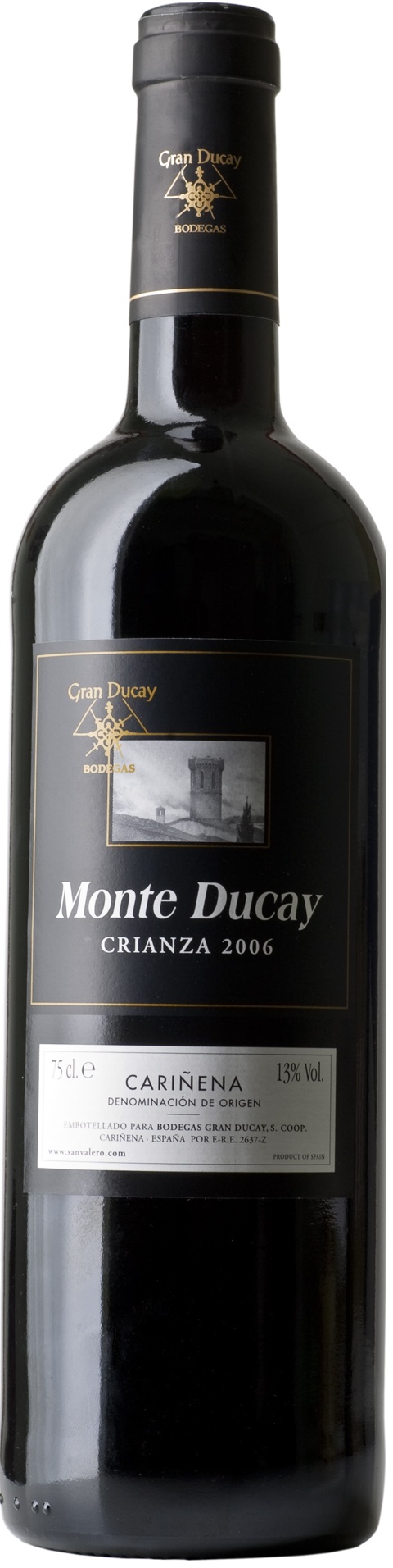 Bild von der Weinflasche Monte Ducay Tinto Crianza