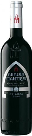 Image of Wine bottle Abadía Mantrus Tinto Crianza