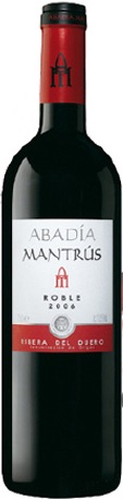 Bild von der Weinflasche Abadía Mantrus Tinto Roble