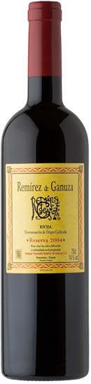 Bild von der Weinflasche Remírez de Ganuza Reserva