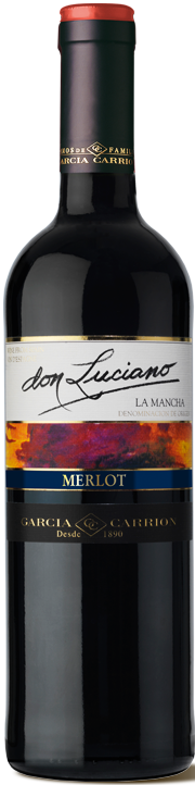 Imagen de la botella de Vino Don Luciano Merlot