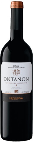 Bild von der Weinflasche Ontañón Reserva