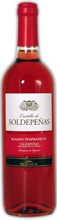 Imagen de la botella de Vino Castillo de Soldepeñas Rosado Joven