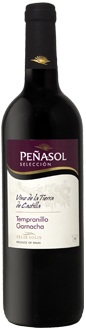 Imagen de la botella de Vino Peñasol Tempranillo Garnacha