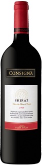 Imagen de la botella de Vino Consigna Shiraz