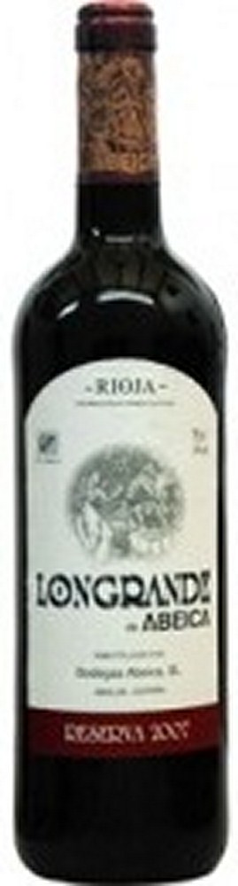 Imagen de la botella de Vino Longrade  de Abeica Reserva