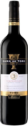 Image of Wine bottle Dama de Toro Barrica 