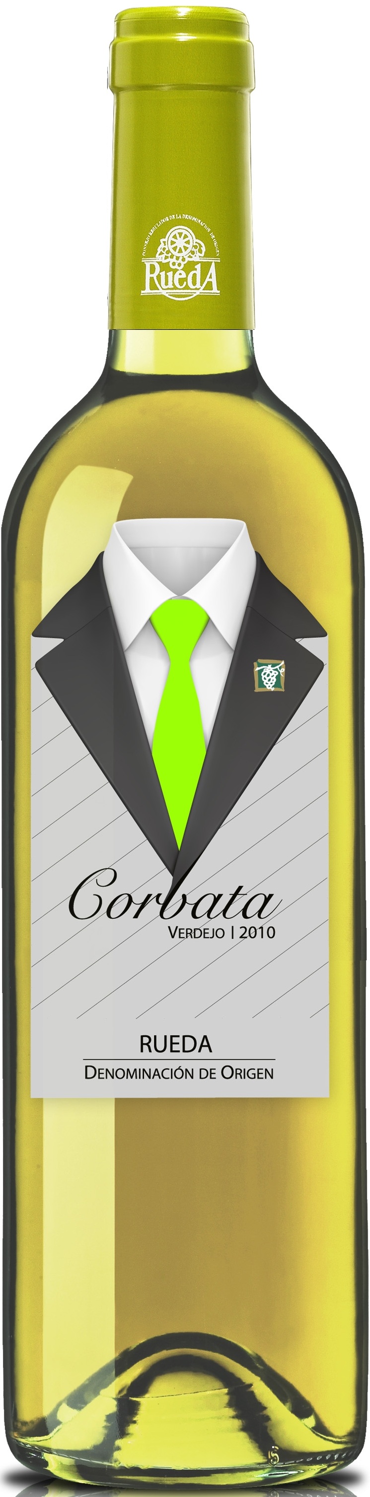 Bild von der Weinflasche Corbata Verdejo