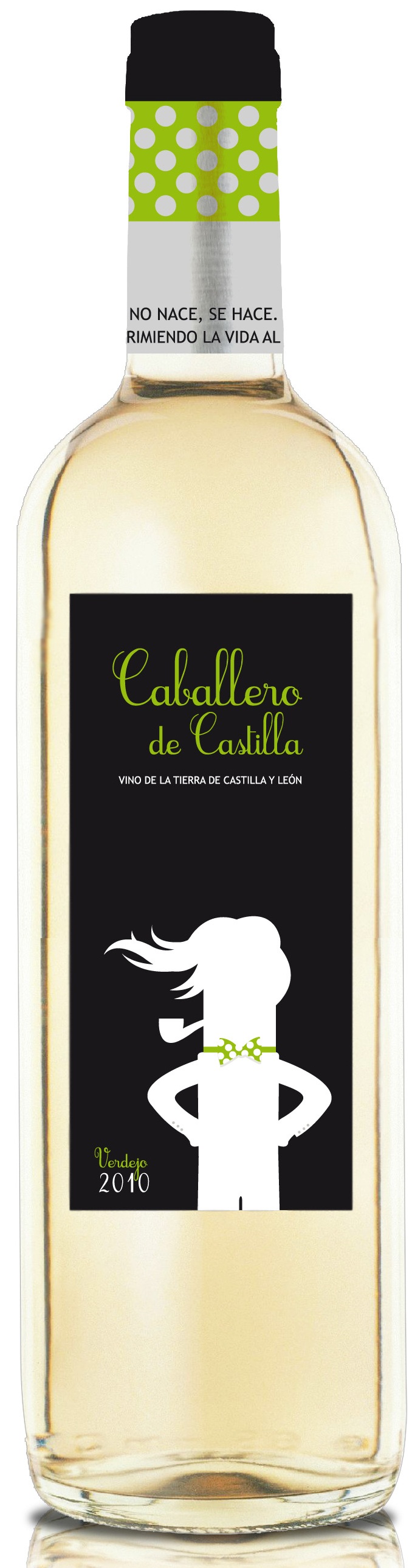 Imagen de la botella de Vino Caballero de Castilla Verdejo