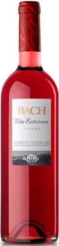 Imagen de la botella de Vino Bach Viña Extrísima Rosado