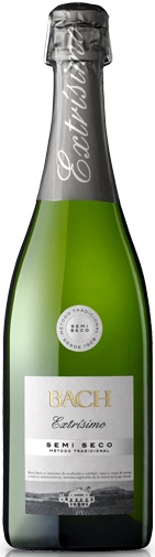 Imagen de la botella de Vino Bach Cava Extrísimo Semiseco