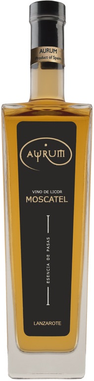Bild von der Weinflasche Aurum Vino de Licor Moscatel