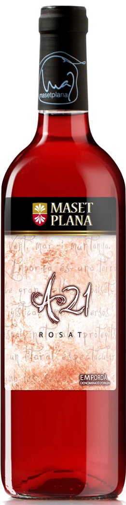 Imagen de la botella de Vino A21 Rosat