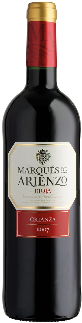 Bild von der Weinflasche Marqués de Arienzo Crianza
