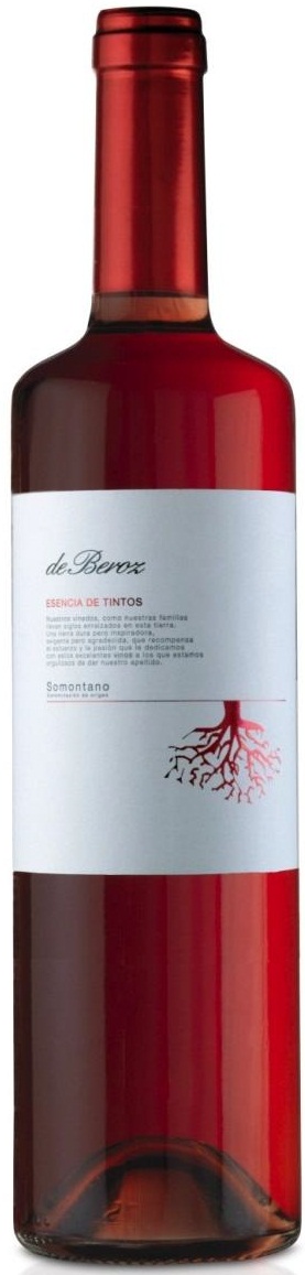 Bild von der Weinflasche DeBeroz Esencia de Tintos