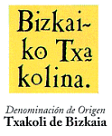 Logo de la zona BIZKAIAKO TXAKOLINA