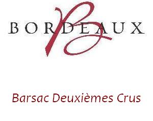 Logo de la zona AOC Barsac Deuxièmes Crus